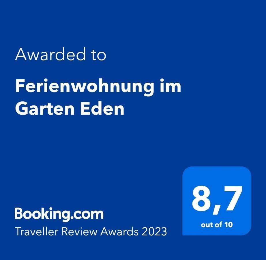 Ferienwohnung Im Garten Eden 그룬베르크 외부 사진
