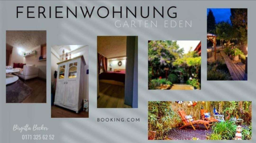Ferienwohnung Im Garten Eden 그룬베르크 외부 사진